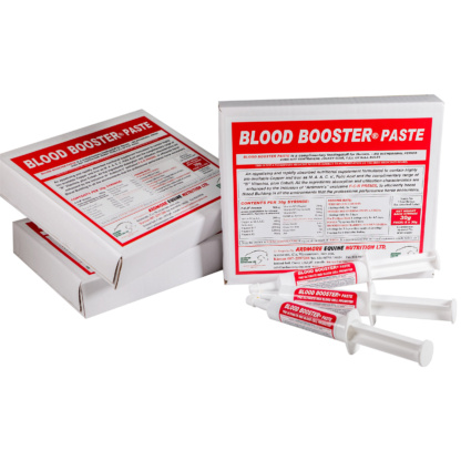 Blood Booster - The ultimate equine red blood cell promoter.