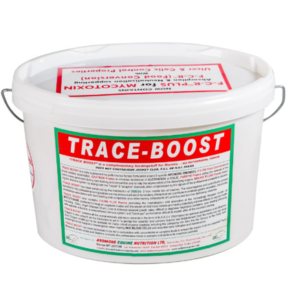 Trace Boost - A balanced equine feed supplement.